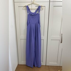 HALARA Lavender Wide Leg Jumpsuit